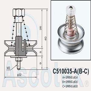 Đĩa tăng lực căng dây Yuasa C510035-A